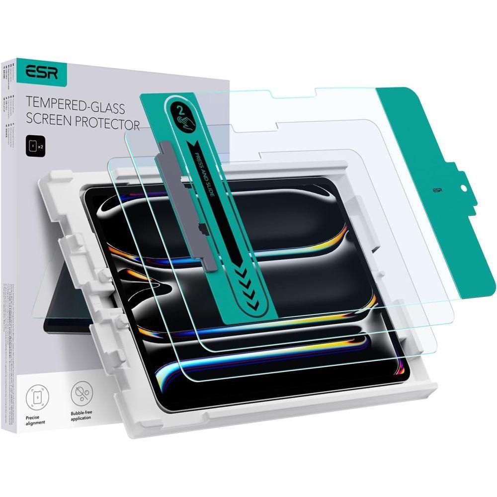 Захисне скло ESR для iPad Pro 11'' (2024) - Tempered Glass (2 шт), Clear (4894240194904)