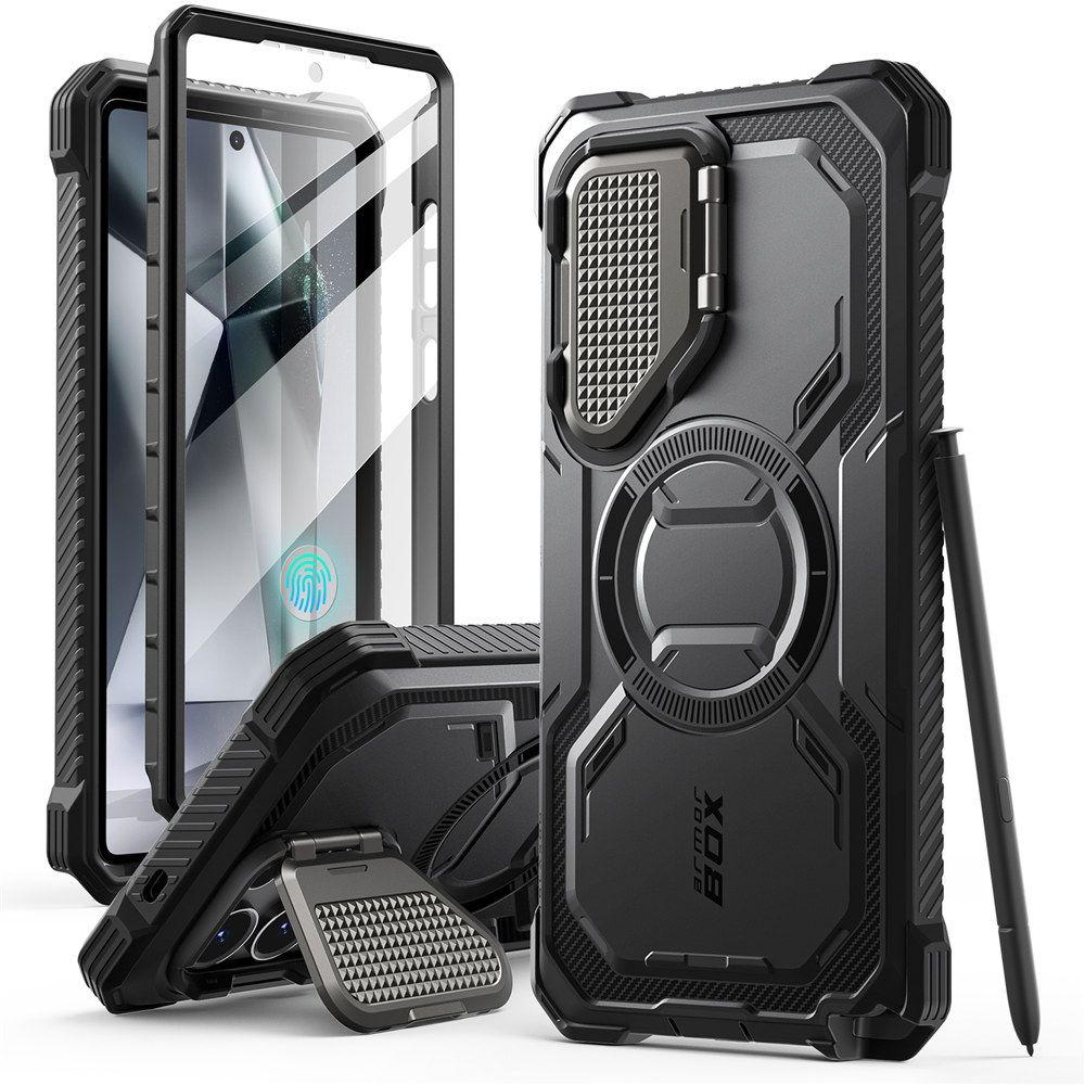 Чохол і плівка Supcase (i-Blason) для Samsung Galaxy S25 Ultra - IBLSN Armorbox MagSafe, Black (843439156524)