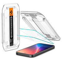 Захисне скло Spigen для Google Pixel 9a - EZ FIT GLAS.tR (2 шт), Clear (AGL08938)