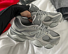 Жіночі кросівки New Balance 9060 grey сірі Нью Баланс весна літо замша текстиль, фото 8