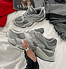 Жіночі кросівки New Balance 9060 grey сірі Нью Баланс весна літо замша текстиль, фото 9