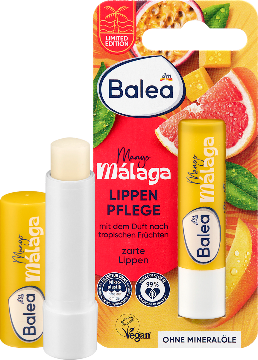Бальзам для губ Balea (Mango Malaga) 4.8 г