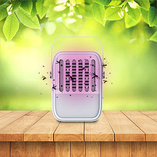 Світильник для знищення комах Eurolamp акумуляторний 5W IP20 TypeC MK-5W(LIGHT)B, фото 2