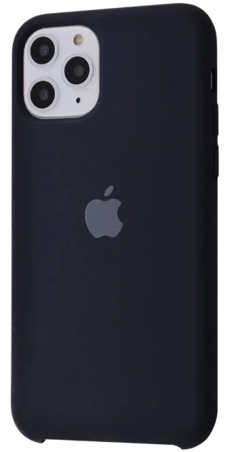 Чохол для iPhone 11 Pro — Силіконовий із мікрофіброю, Black (18)