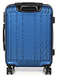 Валіза Франція мала S синя 55x40x23см/40л/2.7кг/Worldline 630, фото 4