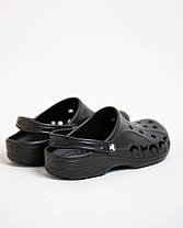 Чоловічі крокси сабо Crocs Baya Clog 10126-001 Black чорні, фото 3