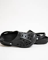 Чоловічі крокси сабо Crocs Baya Clog 10126-001 Black чорні, фото 2
