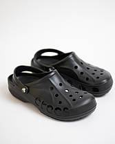Чоловічі крокси сабо Crocs Baya Clog 10126-001 Black чорні, фото 4