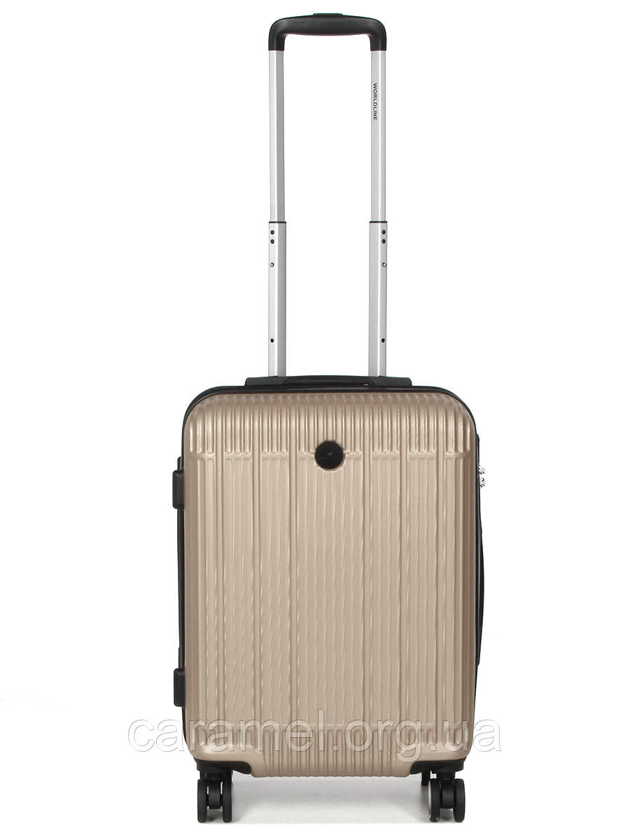 Валіза Франція мала S шампань 55x40x23см/40л/2.7кг/Worldline 630