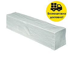 Балка поліуретанова DECOWOOD Модерн ED 106 (4 м) classic біла 12х12