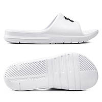 Чоловічі шльопанці Under Armour CORE PTH SLIDES білі 3021286-100, Білий, Розмір (EU) — 46