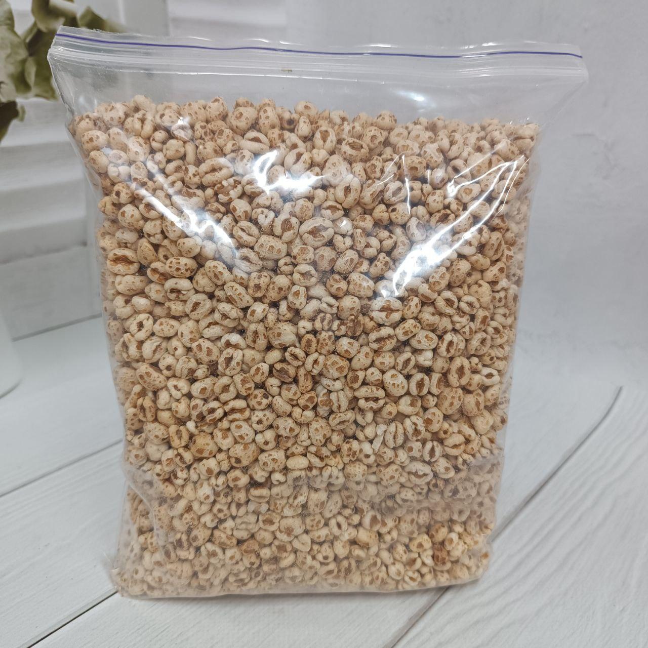Повітряна пшениця здута висаджена Puffed wheat, 100 г