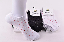 Шкарпетки жіночі занижені "Mirabello" COTTON (ME32504/3), Арт.62930