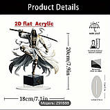 2D акрилова плоска статуя в стилі аніме хлопця у масці, 20 см., фото 2