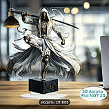 2D акрилова плоска статуя в стилі аніме хлопця у масці, 20 см., фото 4