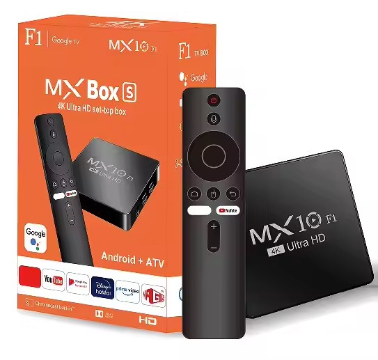 ТВ-приставка TV Box MX10 4K Android Smart TV 2x16 ГБ