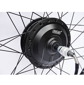 Мотор-колесо MXUS XF15R 36-48V 500W заднє редукторне