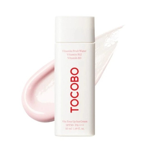 Tocobo Vita Tone Up Sun Cream SPF50 Тонуючий сонцезахисний крем, 50 мл