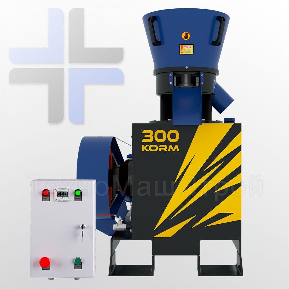Гранулятор GRAND 300 KORM, 30 кВт для комбікорму з матрицею 5 мм