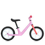 Біговел Prof1 Kids 12 д. рожевий MBB 1042 PU PINK, фото 5