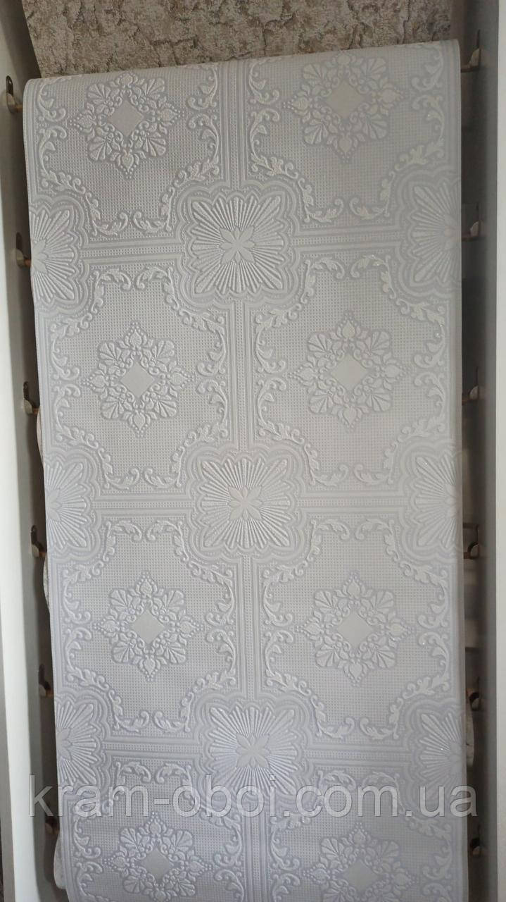 Шпалери Слов'янські Шпалери КФТБ вінілові на паперовій основі 10 м*0,53 10 м*0,53 9В47 Марлен 135-01, фото 1