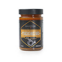 Барбекю соус SANTOS Peach & Mustard (Персик і Гірчиця), 260 мл, 963255 Код: 012514