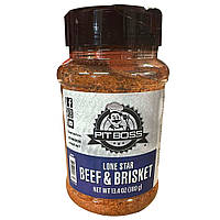Суміш спецій Pit Boss Lonestar Brisket & Beef Rub для яловичини 380 г 40983 Код: 012456