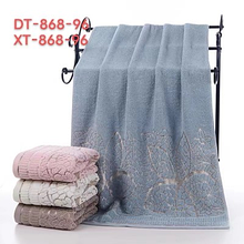 Рушник лицьовий матеріал махра розмір 50х90 мікс кольору в пакованні від 4 шт.