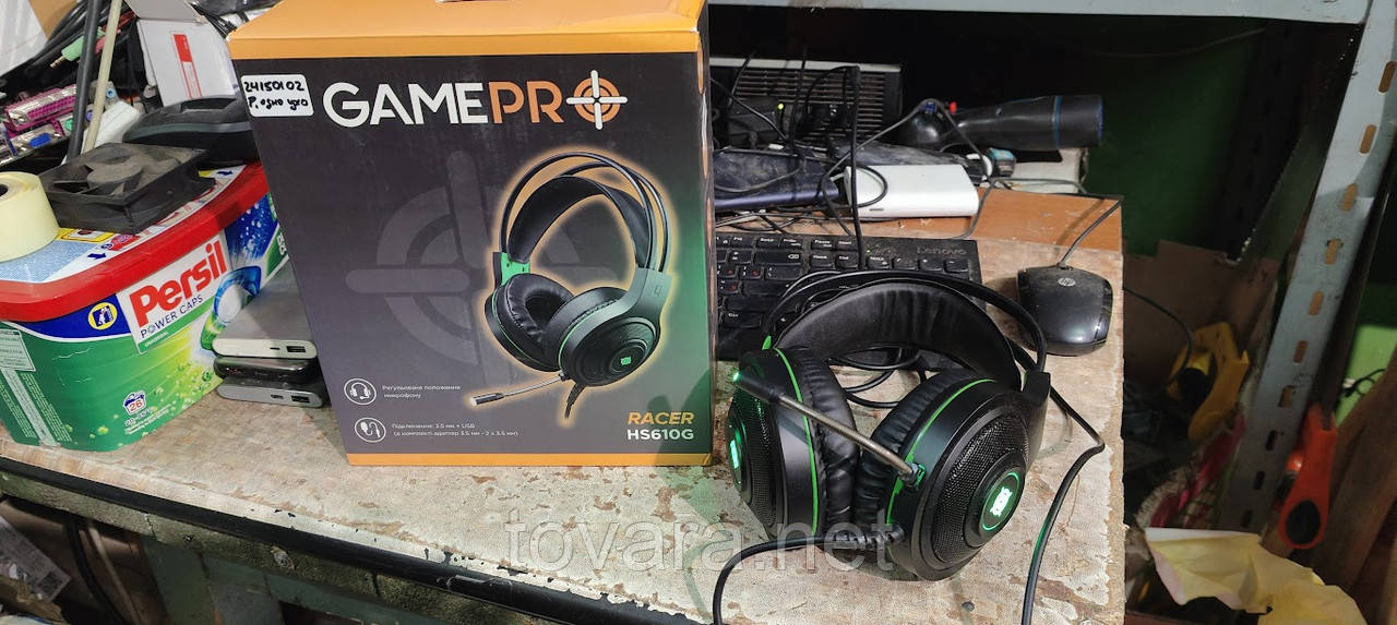 Ігрові навушники GamePro Racer HS610G No 24150102