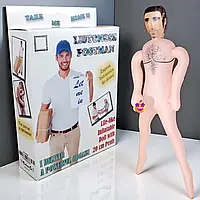 Надувна кукла BOYS of TOYS реалистична для дорослих з напечатаним обличчям для інтимного задоволення