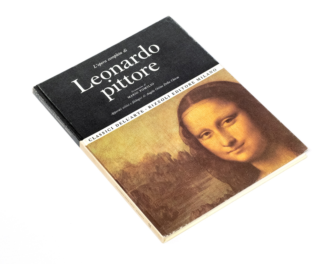 Книга L'opera completa di Leonardo pittore - зібрання живописних шедеврів Леонардо да Вінчі | Книга Rizzoli