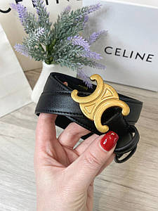 Ремінь шкіряний Celine