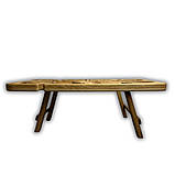 Пивний столик-менажниця, дуб, 50*30*17 см, прямокутний №2, фото 3