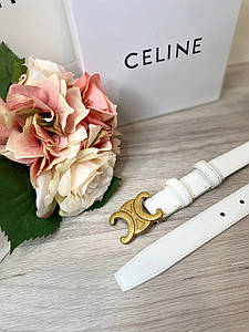 Ремінь шкіряний Celine