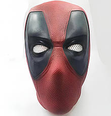 Гумова маска Дедпул RESTEQ Латекс Хелловін Косплей DeadPool дід пул, фото 5