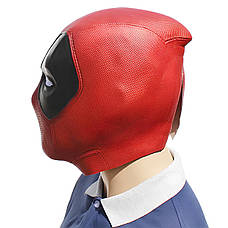 Гумова маска Дедпул RESTEQ Латекс Хелловін Косплей DeadPool дід пул, фото 4