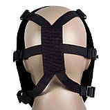 Маска для страйкболу череп RESTEQ, чорна, універсальний розмір, пейнтбол, спорт, екстрим, фото 5