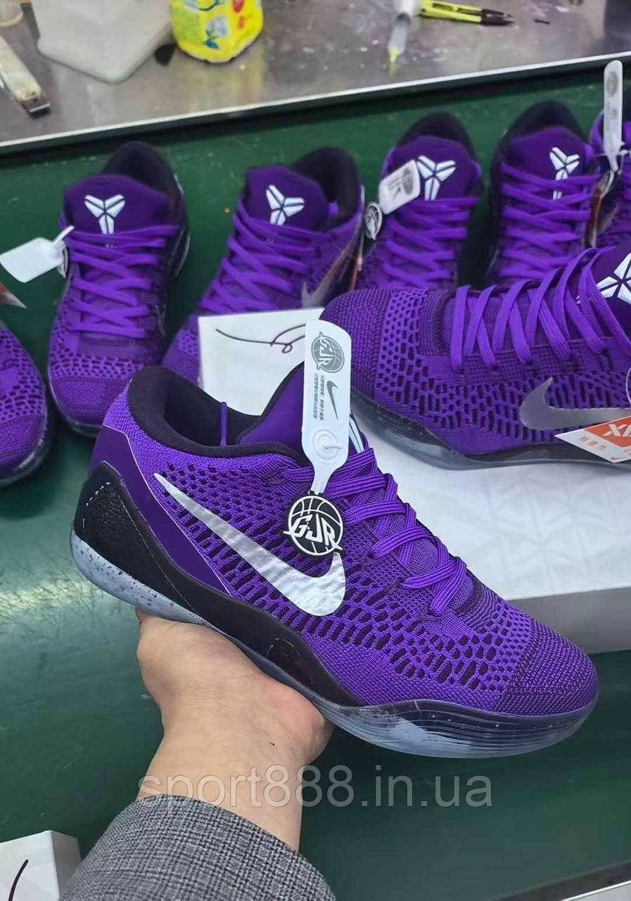 Eur40-46 Чоловічі баскетбольні кросівки Nike Kobe 9 Elite low moonwalker, фото 1