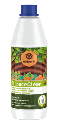 Засіб для очищення, миття та догляду за терасою ESKARO TerraceClean, концентрат 0,5л, фото 1