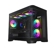 Корпус GameMax HYPE-M Black Black (HYPE-M Black)