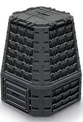 Компостер садовий пластиковий Prosperplast Evogreen Vario 750 л чорний контейнер для компосту IKEV750C