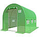 Теплиця садова парник Focus Garden 2×3×2 м Польща зелена з армованою плівкою, фото 3