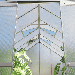 Садова теплиця парник Focus Garden Cultivo Gramen для дачі та городу 244x370 см чорна, фото 5