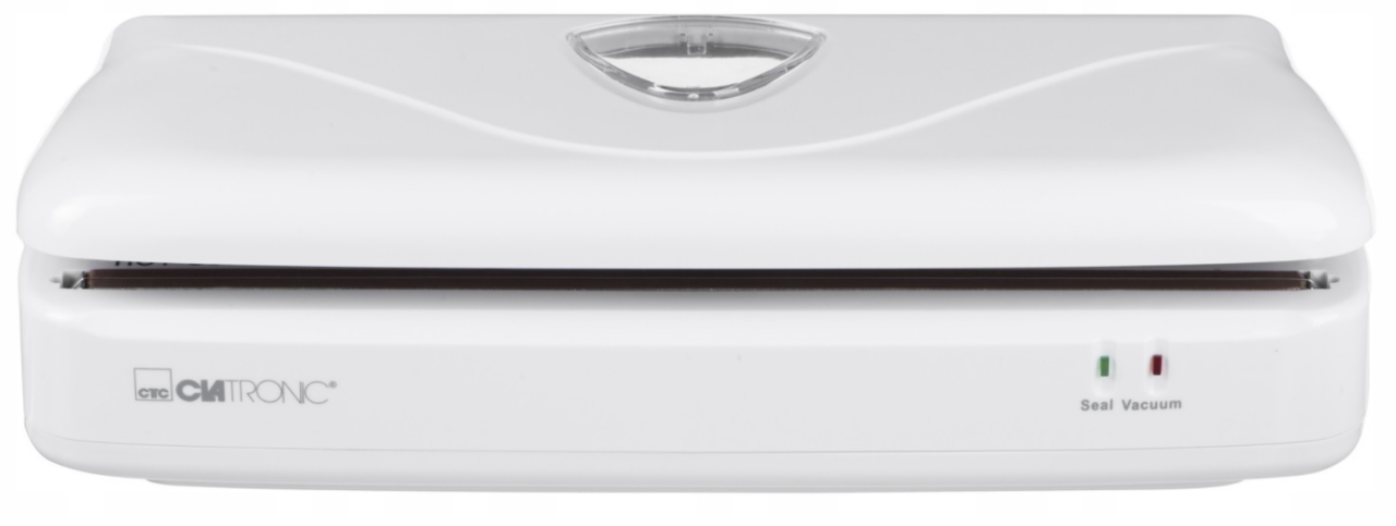 Вакуумний пакувальник Clatronic FS 3261 100 Вт побутовий вакууматор для продуктів