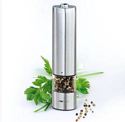 Автоматичний подрібнювач спецій Clatronic з підсвіткою електричний млинок для солі та перцю
