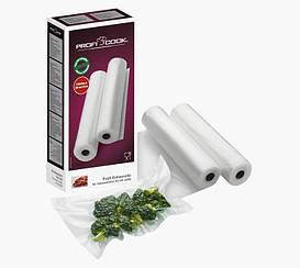 Рулонна плівка для вакуумного пакування Profi Cook 28×600 см 2 шт для зберігання продуктів