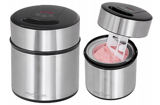 Електрична морожениця Profi Cook PC ICM1140 12 Вт чаша 1,8 л з таймером і дисплеєм для домашнього морозива