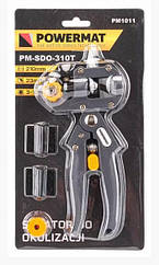 Садовий ручний секатор Powermat PM-SDO-310T для рослин і тонких гілок з функцією щеплення
