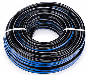 Садовий поливальний шланг 1/2" Powermat PM1155 стійкий до перегинів для поливу 30 м