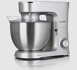 Планетарний міксер 1400Вт 8л HEINRICH'S HKM 8078 Silver тістоміс настільний кухонний для дому потужний